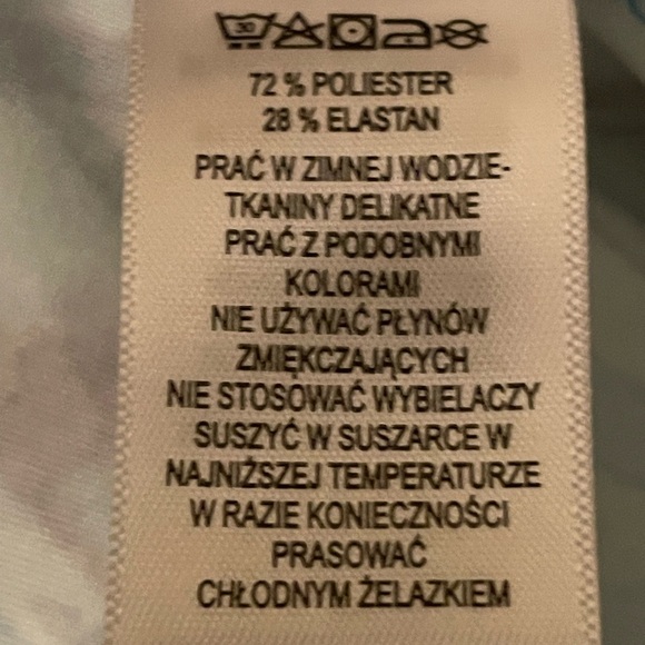 Tommy Bahama Golf Blue Tropical Leaf 1/4 Zip Pockets Shirt Size Extra Large - Picture 10 of 10